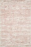 5 x 8 Medium Ivory and Blush Area Rug - Lotus