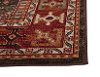 8 x 11 Large Chocolate Brown, Ivory, and Red Area Rug - Sonoma-2