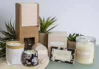 Magnolia Home Furniture 5.8oz Bloom Glass Candle In Kraft Bag-2