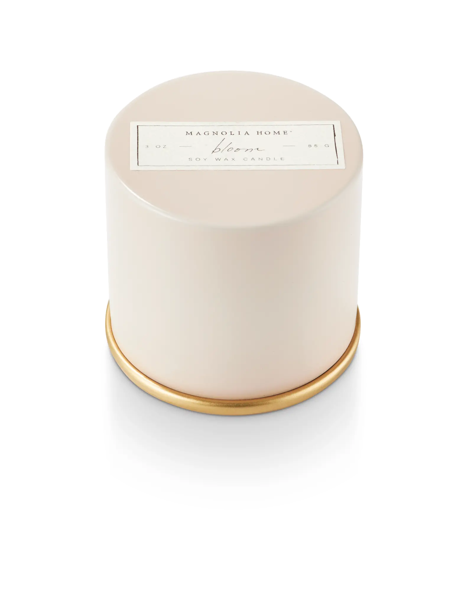 Magnolia Home Furniture 3oz Bloom Demi Tin Candle-2