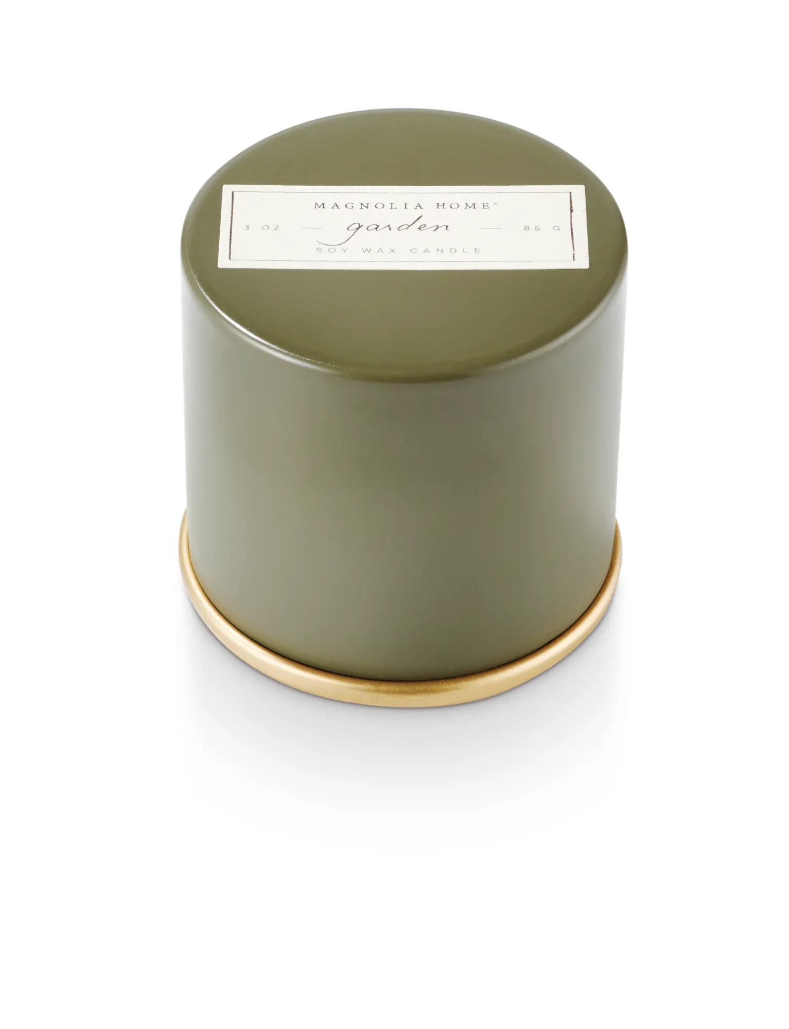 Magnolia Home Furniture 3oz Garden Demi Tin Candle-2