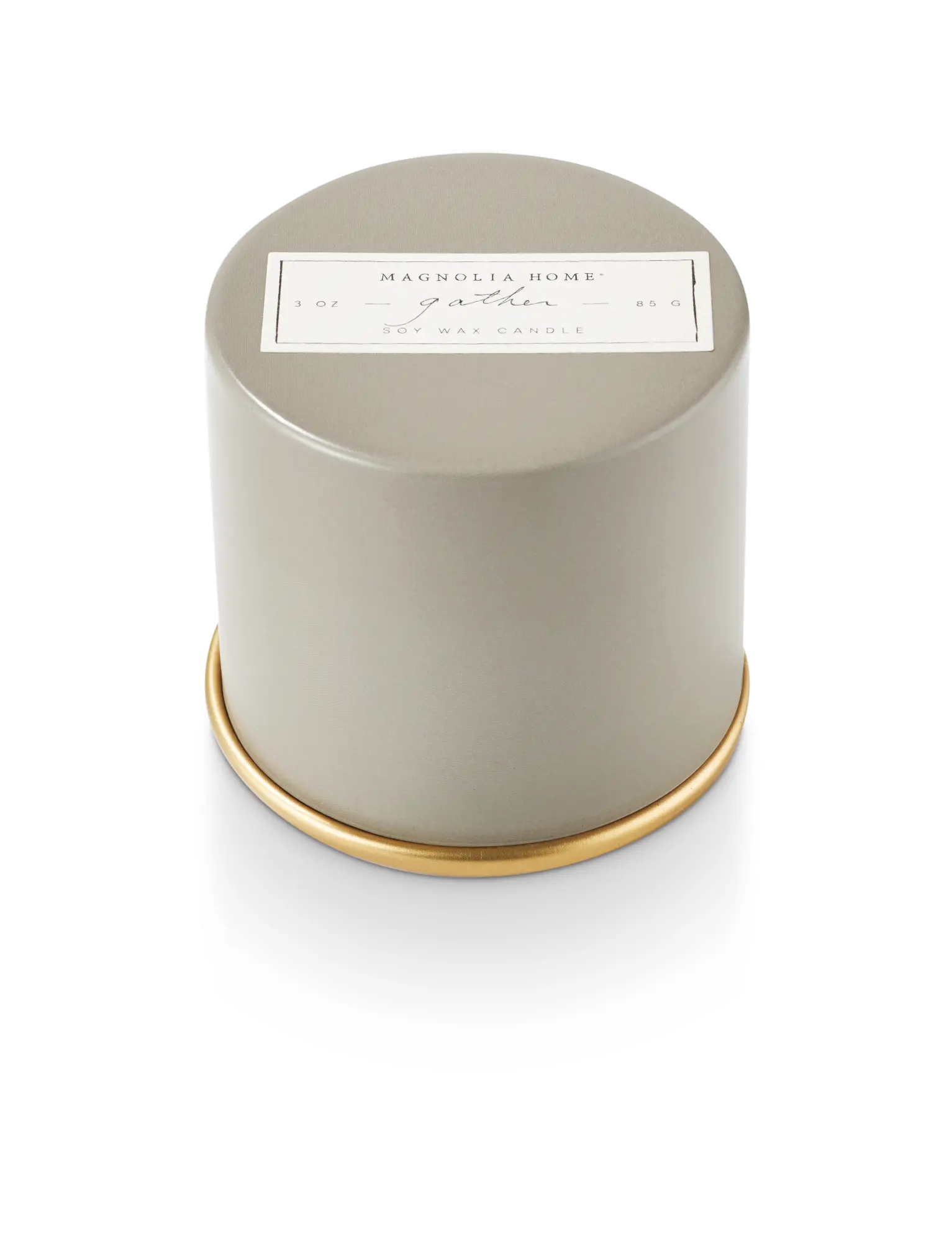 Magnolia Home Furniture 3oz Gather Demi Tin Candle-2