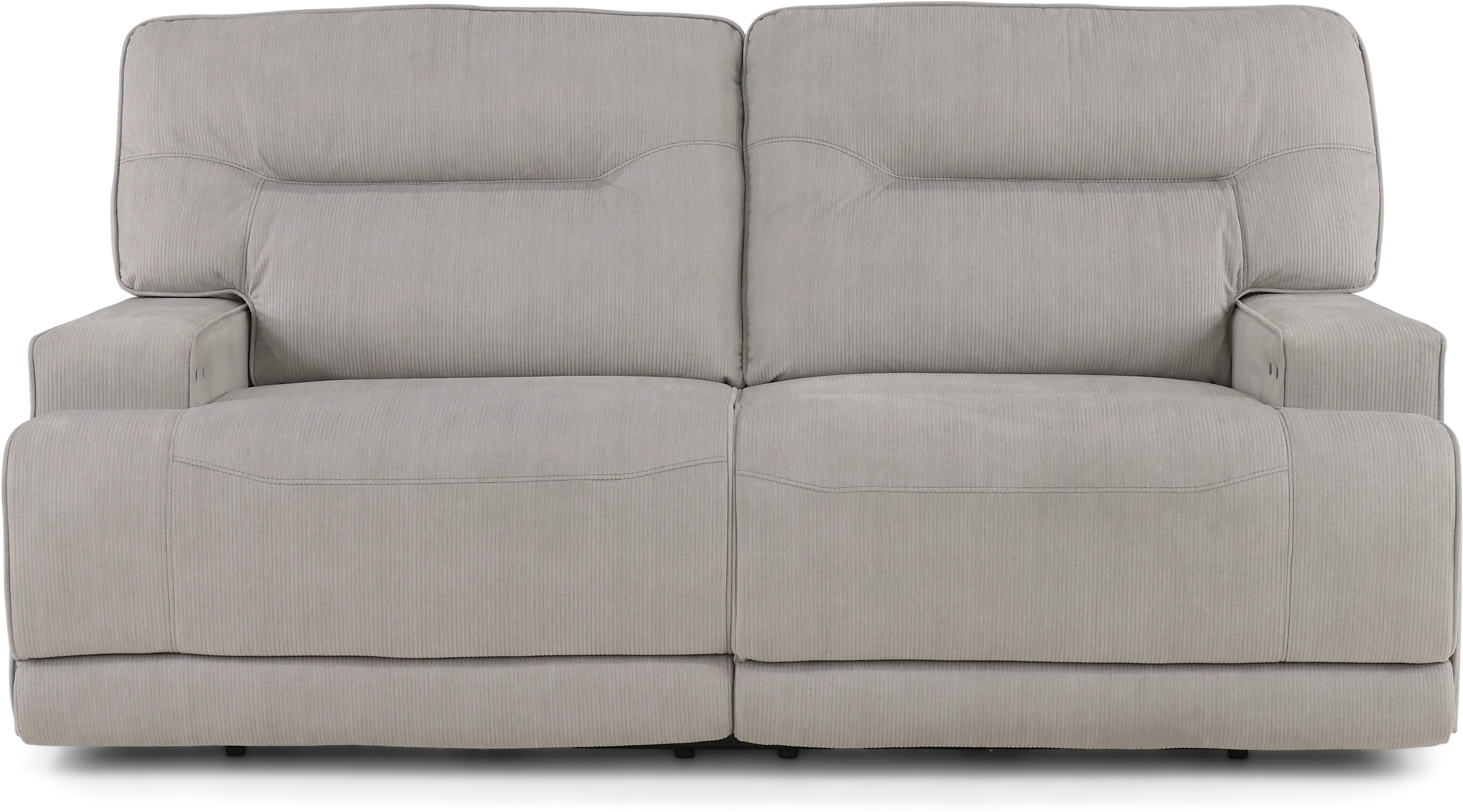 Stanza Sterling Gray Power Reclining Sofa-1