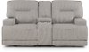 Sterling Gray Power Reclining Loveseat - Stanza