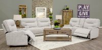 Sterling Gray Power Reclining Loveseat - Stanza-4