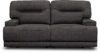 Stanza Charcoal Gray Power Reclining Sofa