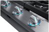 NA36N6555TS Samsung 36 Inch Smart Gas Cooktop with Griddle - Stainless Steel-4