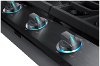NA36N6555TG Samsung 36 Inch Smart Gas Cooktop with Griddle - Black Stainless Steel-3