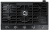 NA36N6555TG Samsung 36 Inch Smart Gas Cooktop with Griddle - Black Stainless Steel-6