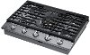 NA30N7755TS Samsung 30 Inch Dual Power Burner Smart Gas Cooktop - Stainless Steel-3