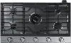 NA36N7755TS Samsung 36 Inch Smart Gas Cooktop with 22K BTU Dual Power Burner - Stainless Steel