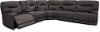 Charcoal Gray Power Reclining Sectional Sofa - Stanza-3