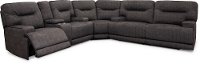 Charcoal Gray Power Reclining Sectional Sofa - Stanza-3