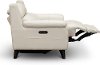 Frost White Leather-Match Power Recliner - Venice-3