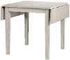 Light Gray Rustic 3 Piece Dining Set-2