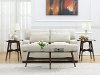 Clearance Cherry 3 Piece Coffee and End Table Set