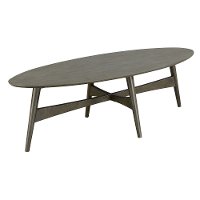Gray 3 Piece Modern Coffee and End Table Set-3
