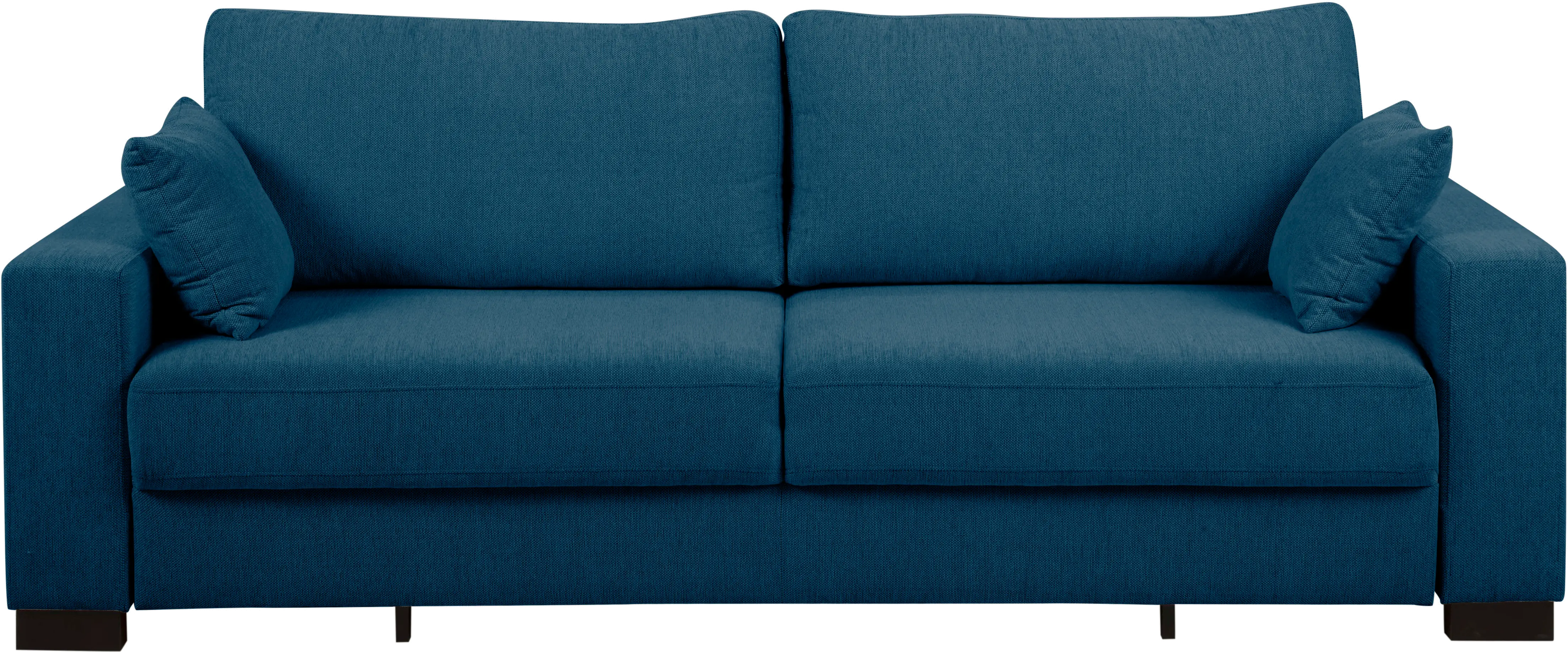 Contemporary Turquoise Blue Sofa Bed - Canterbury-1