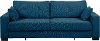 Contemporary Turquoise Blue Sofa Bed - Canterbury-1