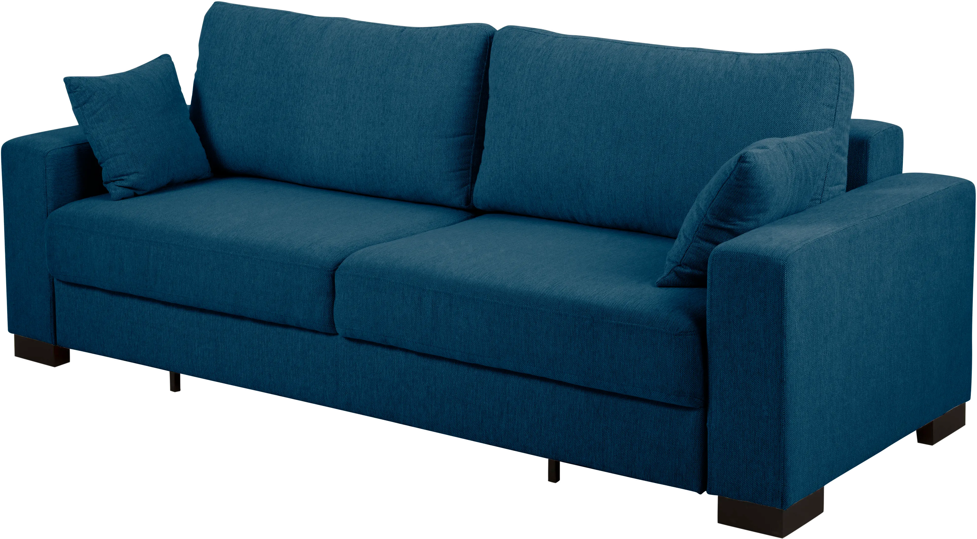 Contemporary Turquoise Blue Sofa Bed - Canterbury-2
