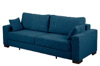 Contemporary Turquoise Blue Sofa Bed - Canterbury-2