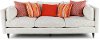 Contemporary Natural White Sofa - Pia