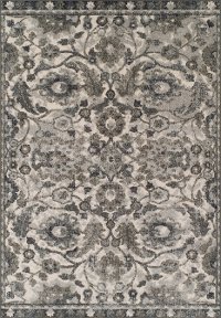 5 x 8 Medium Pewter Gray Area Rug - Cadence