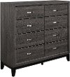 Clearance Modern Farmhouse Gray Tall Dresser - Atticus