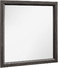 Modern Farmhouse Gray Mirror - Atticus