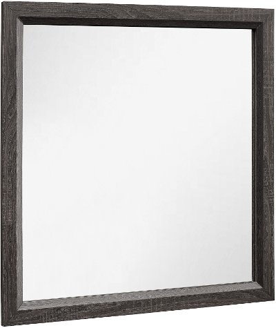 Modern Farmhouse Gray Mirror - Atticus