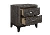 Modern Farmhouse Gray Nightstand - Atticus-2