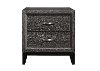 Modern Farmhouse Gray Nightstand - Atticus-3