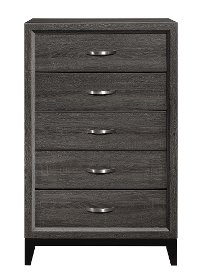 Modern Farmhouse Gray Chest of Drawers - Atticus-3