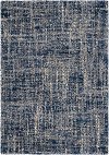 8 x 11 Large Transitional Navy Blue Rug - Cotton Tail