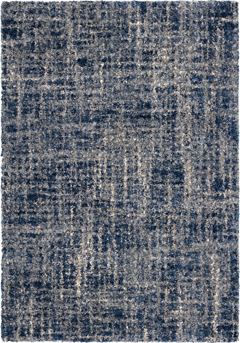Transitional Navy Blue Rug, 8 X 11 Rugs