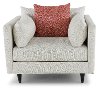 Contemporary Natural White Chair - Pia-2