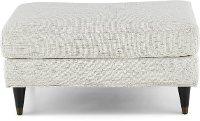 38902 Contemporary Natural White Ottoman - Pia-2