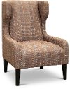 Contemporary Tuscan Red Accent Chair - Pia