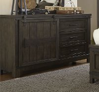 Industrial Rustic Gray Dresser - Thornwood Hills