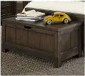 759-BR48 Thornwood Hills Gray Toy Chest Bench