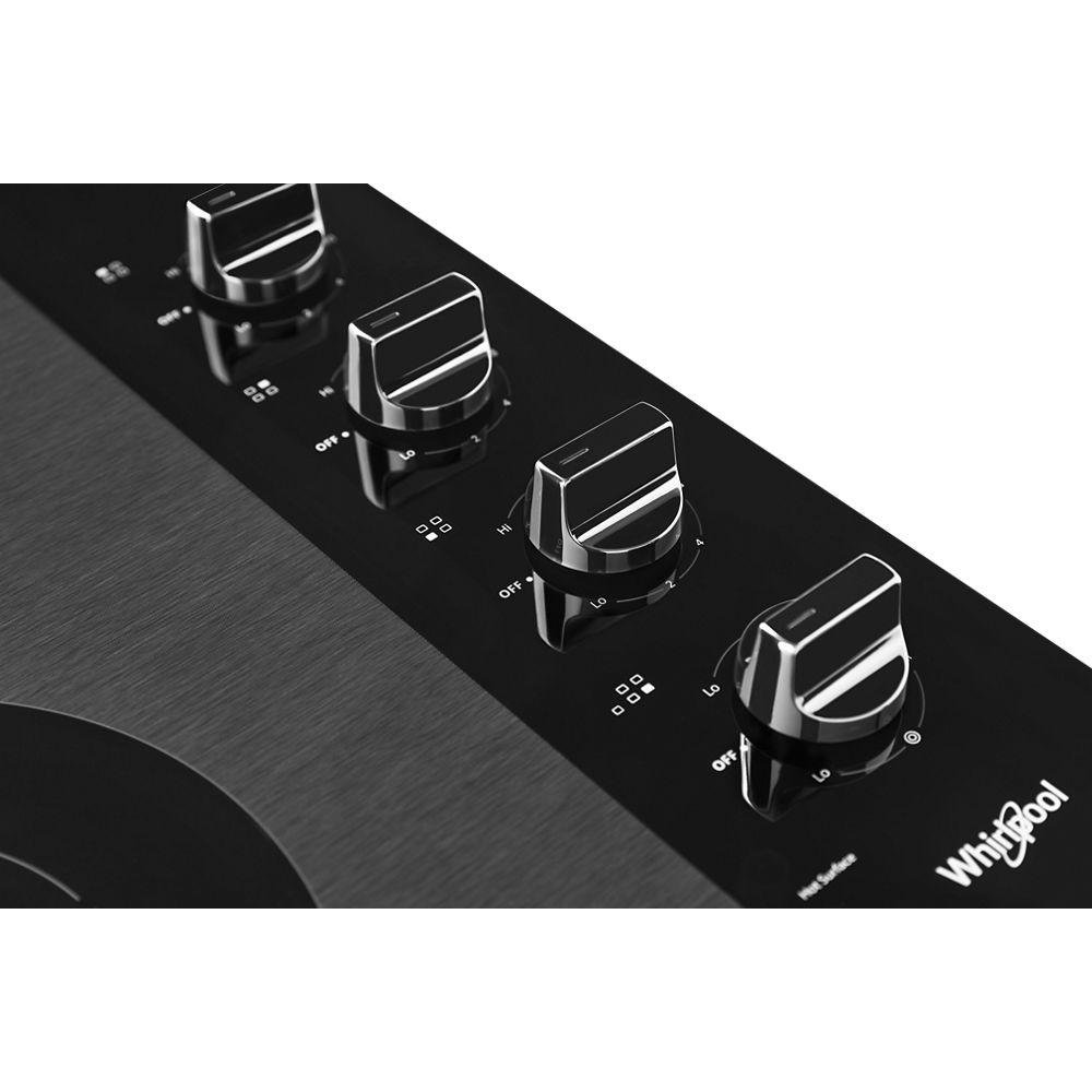 WCE55US0HS Whirlpool 30 Inch Smooth Electric Cooktop - Black-2