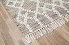 5 x 7 Medium Beige and Ivory Area Rug - Naturals-5