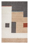 5 x 8 Medium Natural, Ivory and Gray Area Rug - Naturals