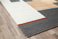 8 x 10 Large Natural, Ivory and Gray Area Rug - Naturals-5