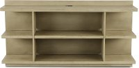Weathered Brown Peninsula Bookcase - Perspectives