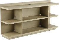 Weathered Brown Peninsula Bookcase - Perspectives-2