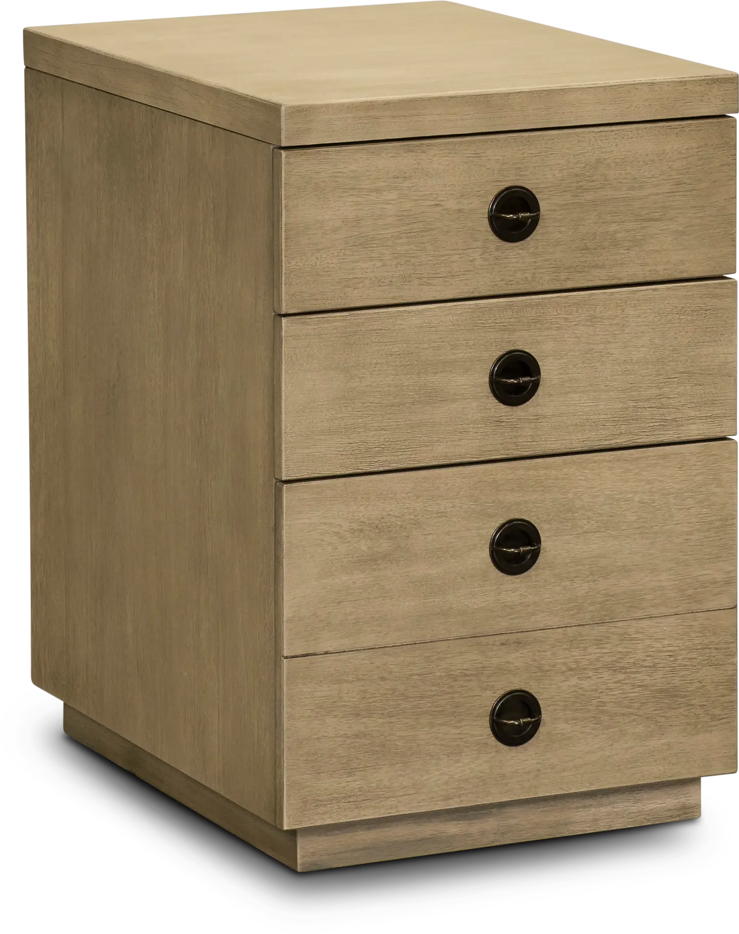 Perspectives Weathered Brown File Cabinet-1