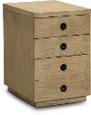Perspectives Weathered Brown File Cabinet