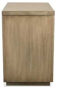 Weathered Brown File Cabinet - File Cabinet-2