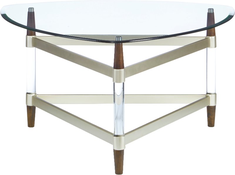 Contemporary Gl Top Coffee Table Michigan Ave Rc Willey Contemporary Gl Top Coffee Table Michigan Ave